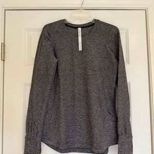 Lululemon Gray Long Sleeve Top